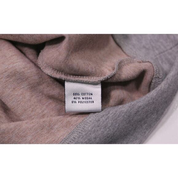 Peter Millar Heather Gray Cotton-Modal 1/4 Zip Pullover Sweater Men's Large - Picture 6 of 6